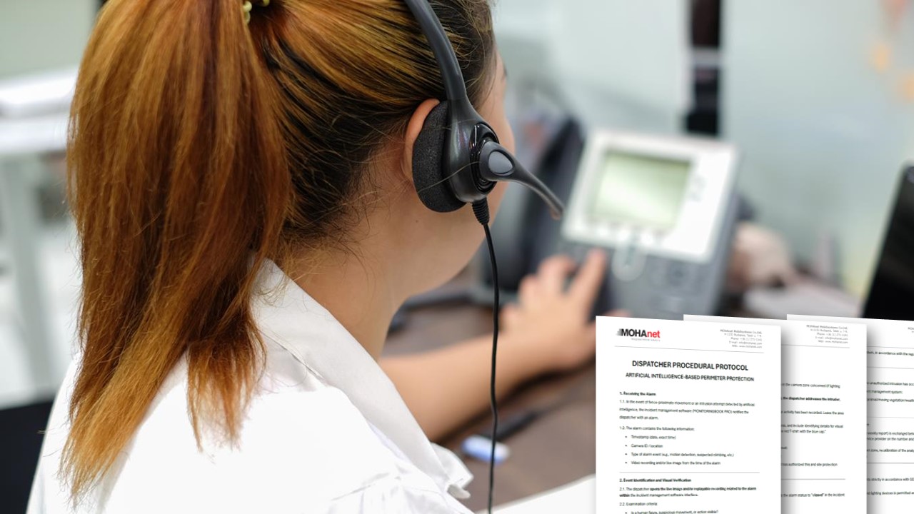 Video Management and the Role of the Incident Handler in the MONITORINGBOOK PRO Software