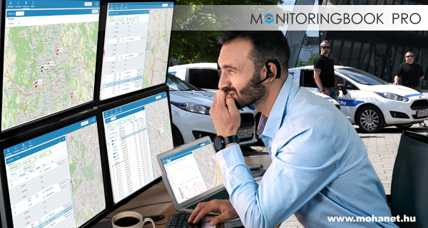 The sixth module of MONITORINGBOOK PRO, VEHICLE TRACKING, has been completed